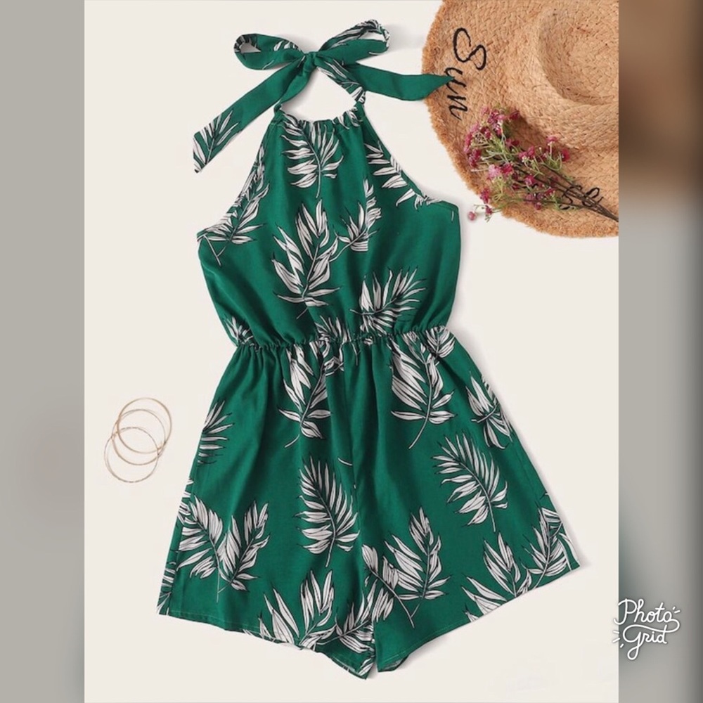 SHEIN Halter Romper